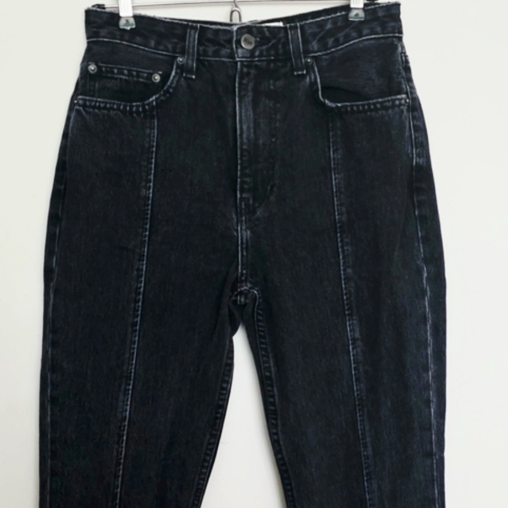 Reformation Black High Rise Jeans with Vintage Appeal 26